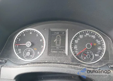 2015 Volkswagen Tiguan S from USA, damaged, VIN WVGAV7AX5FW595018